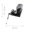 BRITAX RöMER Swivel gyerekülés 40-125cm Midnight Grey