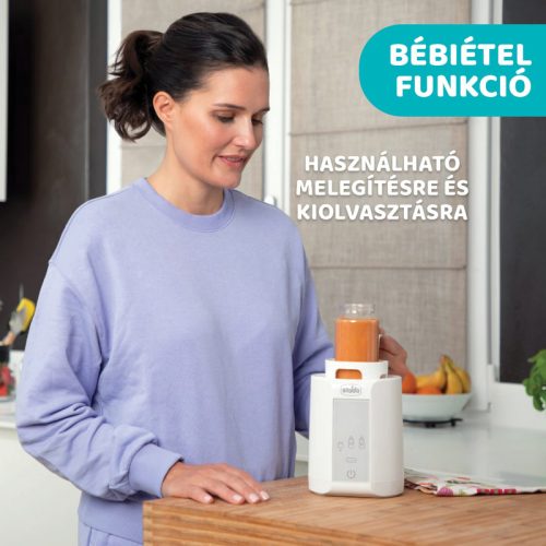 Chicco cumisüveg-melegítő Home-Travel otthonra és autóba adapterrel