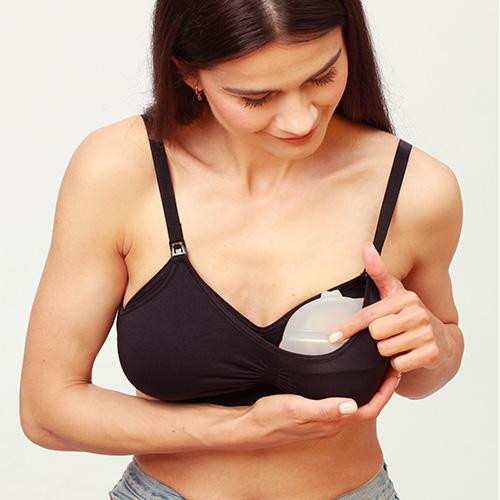 BabyOno tejgyűjtő kagyló MILK ME! - vákum funkcióval 1400