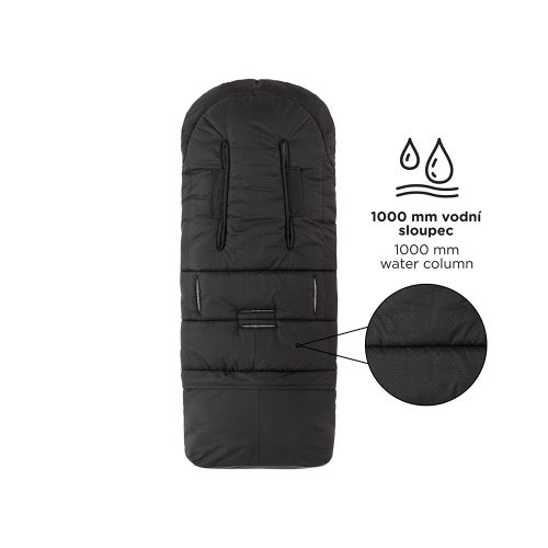 PETITE&MARS Állítható bundazsák 3in1 Jibot Charcoal Grey