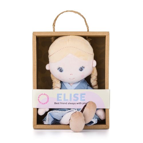 PETITE&MARS Plüss játékbaba Elise 0+