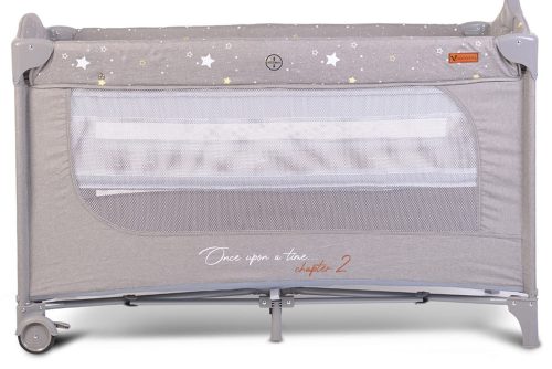 Cangaroo Once upon2 2 szint utazóágy zenélő forgó játékkal Szürke