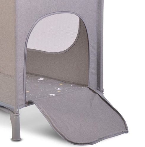 Cangaroo Once upon2 2 szint utazóágy zenélő forgó játékkal Szürke