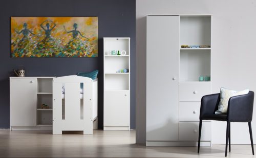 Faktum Mia fehér Keskeny nyitott tároló 