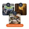 ZOPA Home & Car 3in1 digitális kamerás bébiőr ZOP056660