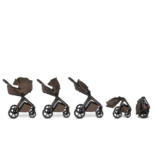 EASYWALKER Babakocsi szett 4 az 1-ben Zoey Go Sand Taupe XXL Limited + CBX Aton B2 i-Size + Bázis