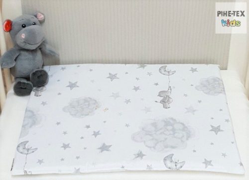 Pihe-Tex 4 részes babaágynemű szett Bébi elefánt, szürke 582/SZ