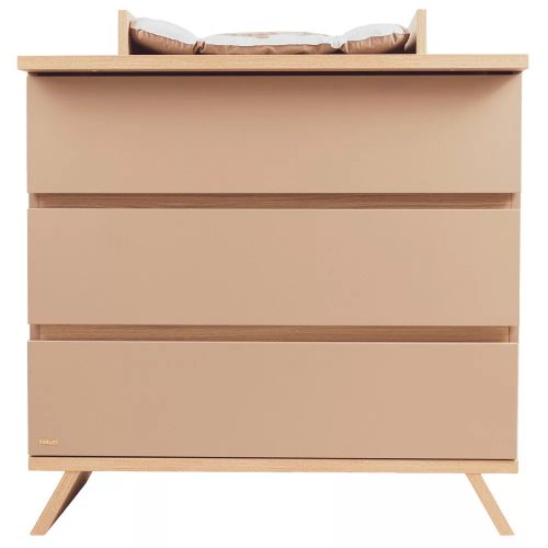 Sienna Cappuccino komód pelenkázó toldalékkal