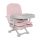 Kikkaboo etetőszék Pappo székrerögzíthető összecsukható pink