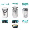 Tommee Tippee pelenkacsomagoló Twist and Click fehér 