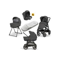   Inglesina Aptica XT Darwin 4v1 kombinált babakocsi Magnet Grey