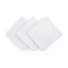 PETITE&MARS Bambusz muszlin 3db-os pelenka szett Moussy Total White, 68 x 68 cm