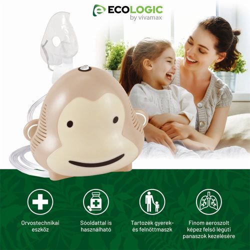 Eco Logic Kompresszoros inhalátor "Dr.Bongo" GYEL03