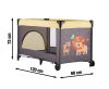 Petite&Mars Utazóágy Koot 921460 # Lion Yellow