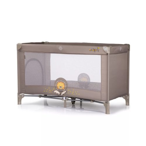 Chipolino Capri fix utazóágy - Lion beige