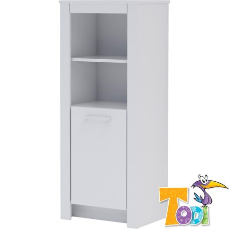 Todi White Bunny Keskeny nyitott +1 ajtós szekrény