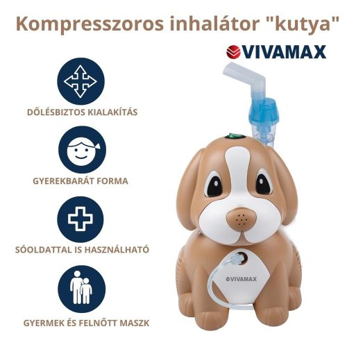 Vivamax Kompresszoros inhalátor "kutya" # GYV25