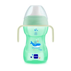   MAM FUN TO DRINK ÉJSZAKAI IVÓPOHÁR 270 ML (2023) - 8H+ - MENTA - BÁLNA