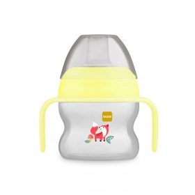 MAM STARTER IVÓPOHÁR 150 ML - 4H+ (2023) - SZÜRKE - RÓKA
