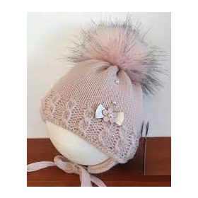 Minimanó téli kötött sapka (34-36)