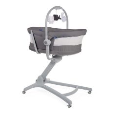   Chicco Baby Hug Air 4in1 bölcső-pihenő-etetőszék-fotel # Dark grey