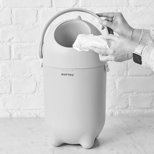 Nattou pelenka tároló Dropy Zöld