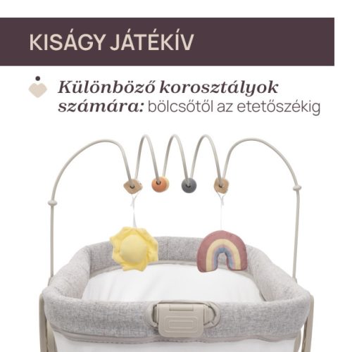 CHICCO Baby Hug Armonia 4in1 bölcső-szék Mother Pearl CH0808715784