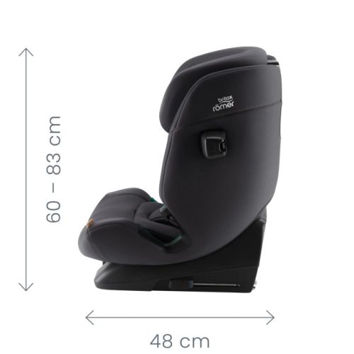 BRITAX RöMER Advansafix Pro Style gyerekülés 76-150cm Teak