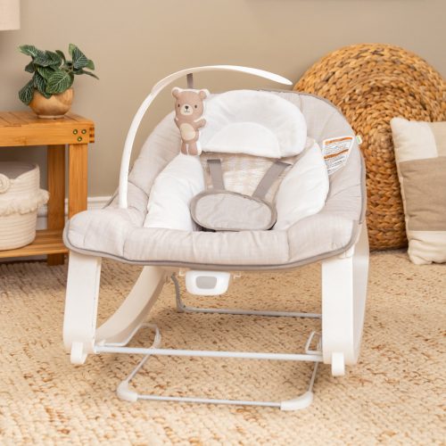 INGENUITY Rezgő pihenőszék 3 az 1-ben Keep Cozy Linden 0m+, 18kg-ig