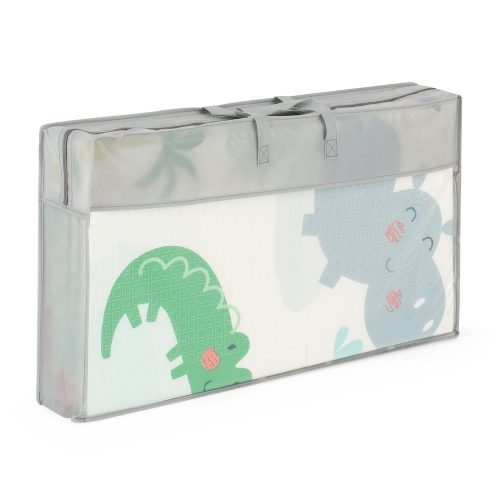 PETITE&MARS Összehajtható játszószőnyeg Campy Jungle&Hexagon