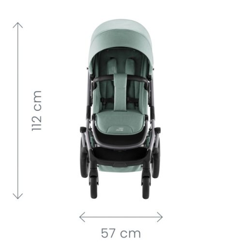 BRITAX RöMER Smile 5Z Style multifunkciós babakocsi 2:1 - Carbon Black