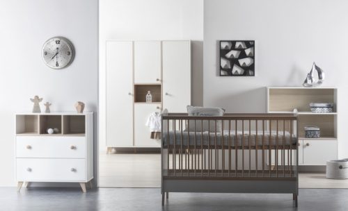 Faktum Colette Fehér 60×120-as babaágy