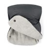 PETITE&MARS Kesztyű / Kézmelegítő babakocsira Jasie Charcoal Grey