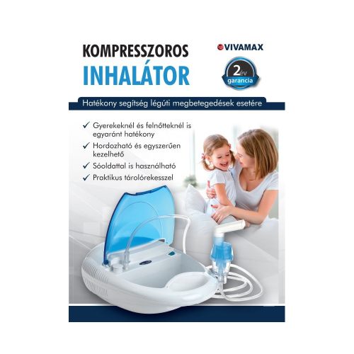 Vivamax Kompresszoros inhalátor tároló rekesszel GYV24