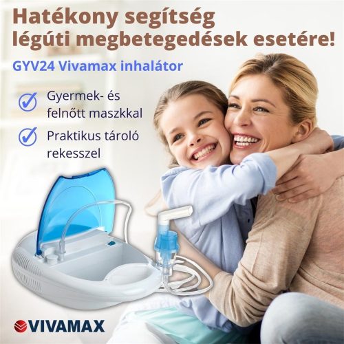 Vivamax Kompresszoros inhalátor tároló rekesszel GYV24