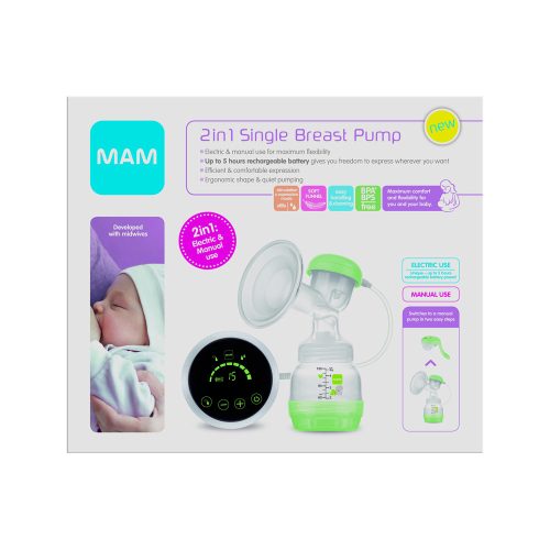 MAM 2in1 elektromos és kézi mellszívó