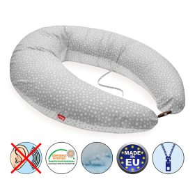   Scamp Formázott gombosvégű multifunkciós  párna / GreyLittleBigStars