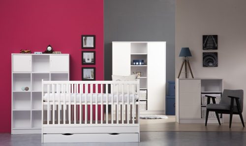 Faktum Alda Jégfehér pelenkázós kombiágy