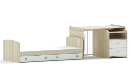 Faktum Colette Fehér - Kombi babaágy