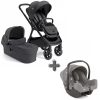 Joie Signature Finiti 3in1 babakocsi Ebony i-Snug 2 hordozóval Pebble