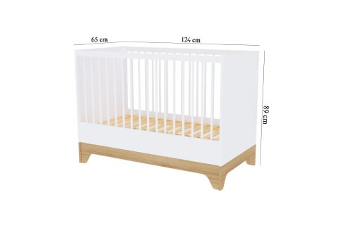  Lumina White 60*120-as átalakítható babaágy