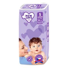 New Love Premium comfort 5 JUNIOR pelenka 11-25 kg 38 db