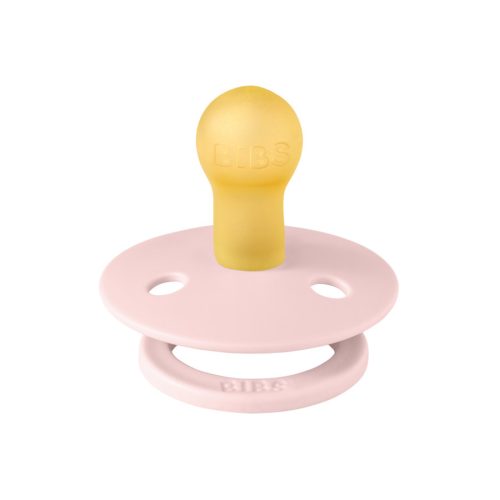 BIBS játszócumi – Colour natúr kaucsuk 0-6 hó cseresznyevirág 1 db