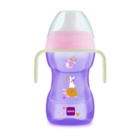   MAM FUN TO DRINK ÉJSZAKAI IVÓPOHÁR 270 ML (2023) - 8H+ - RÓZSASZÍN - TEKNŐS