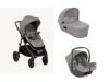 Joie Alore 3in1babakocsi i-Snug 2 hordozóval - Pebble