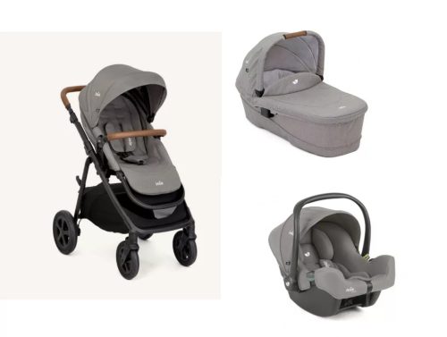 Joie Alore 3in1babakocsi i-Snug 2 hordozóval - Pebble