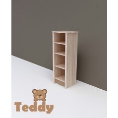   Todi Teddy – keskeny nyitott polcos szekrény # 140 cm magas