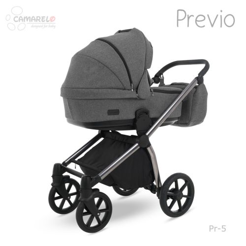 Camarelo Previo multifunkciós babakocsi 3in1 -05 Sötétszürke