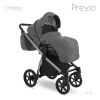 Camarelo Previo multifunkciós babakocsi 3in1 -05 Sötétszürke