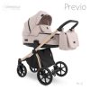 Camarelo Previo multifunkciós babakocsi 3in1 -02 Rózsaszín